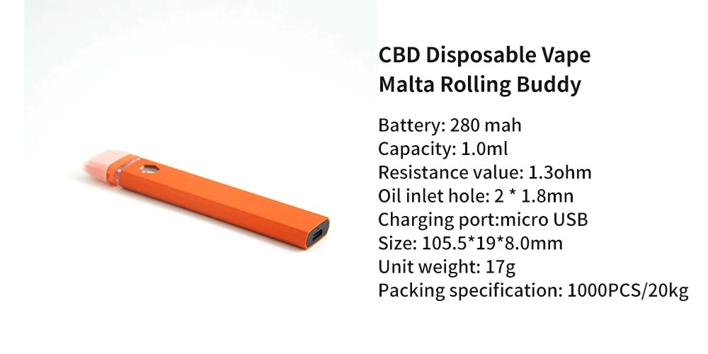 CBD Disposable Vape Malta Rolling Buddy CBD Disposable Vape Malta Rolling Buddy